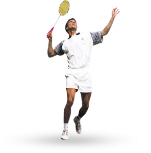 Badminton player PNG image-10427